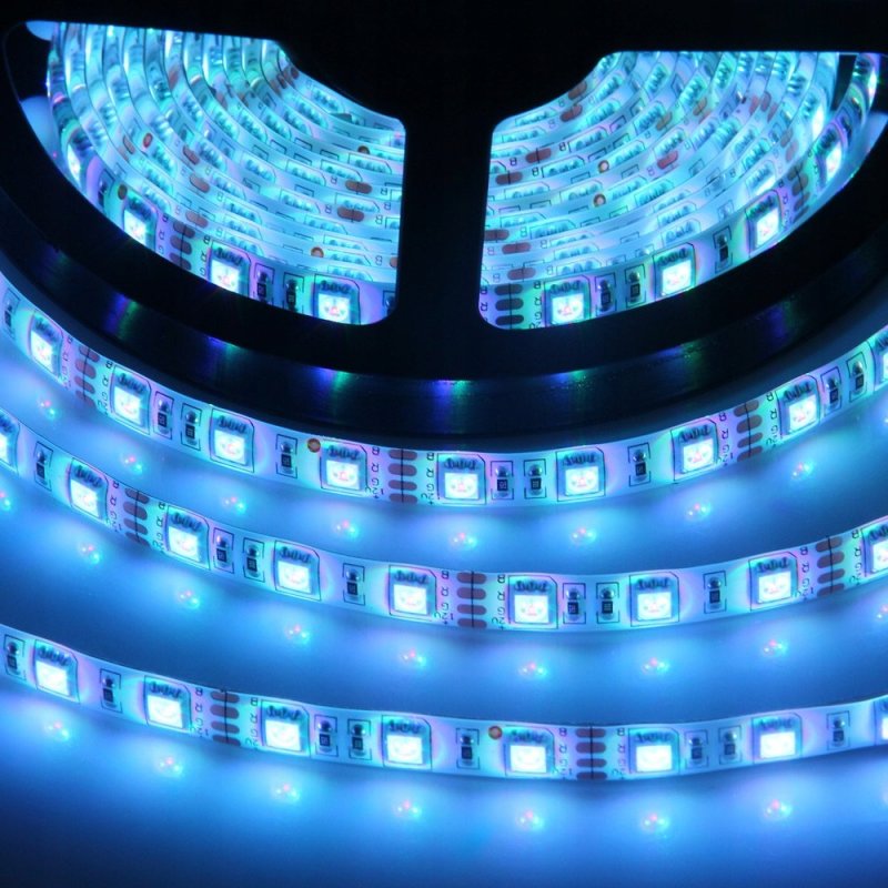TAŚMA LISTWA LED RGB 300 SMD 5050 5MB WODOODPORNA