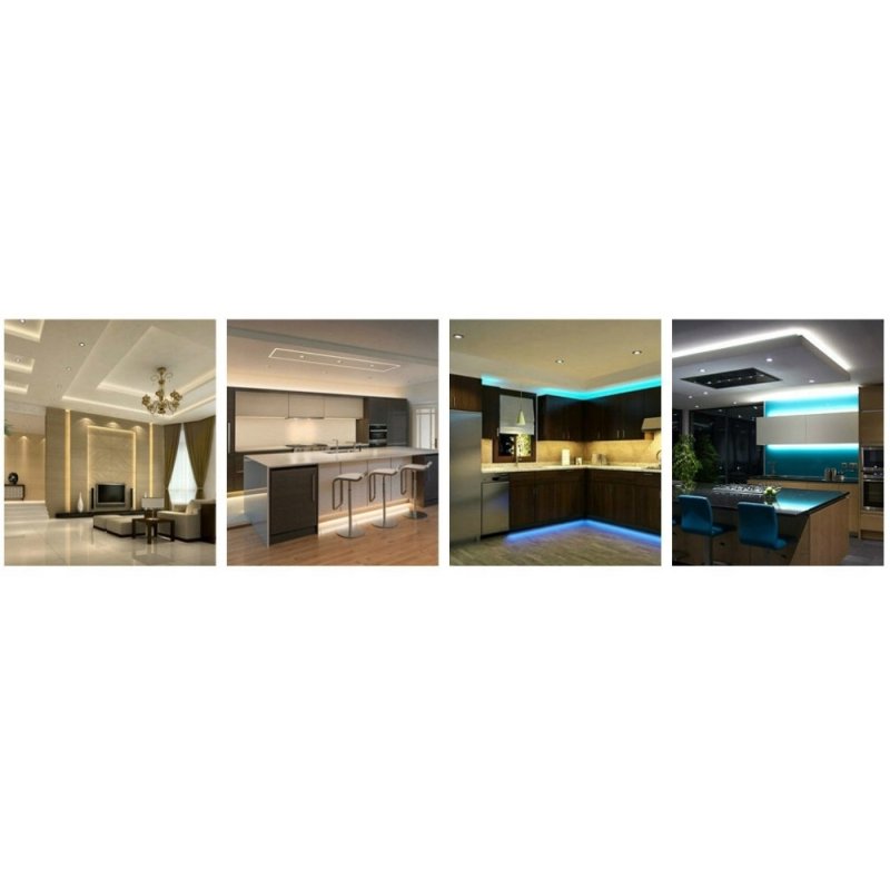 PROFIL ALUMINIOWY WPUSZCZANY typB CZARNY do LED 2m