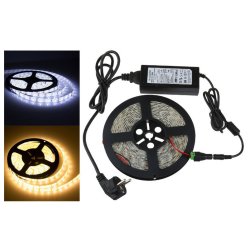 ZESTAW TAŚMA LED 3528 300 BIAŁA 15M IP65 +ZASILACZ