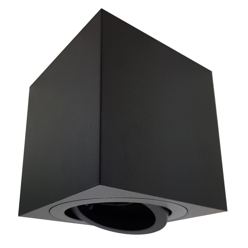 Oprawa NATYNKOWA ruchoma GU10 LED Plafon CZARNY