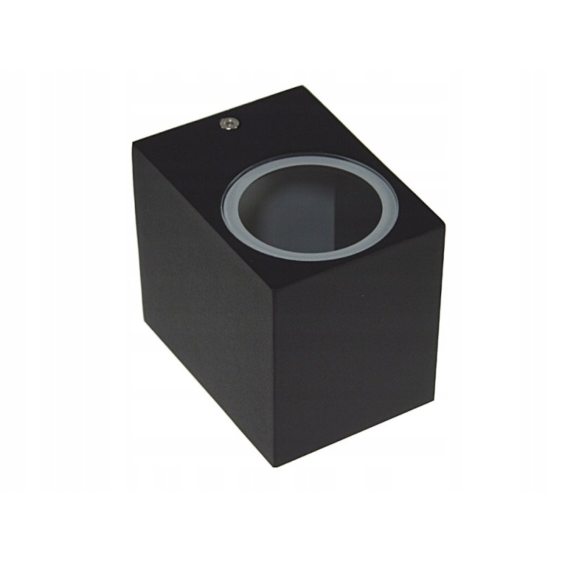 Lampa elewacyjna Kinkiet Ogrodowy 1x GU10 CZARNY K