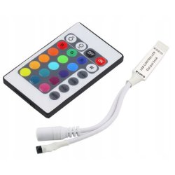 Taśma LED ZESTAW 150RGB 10m 5050 pilot 24 zasilacz