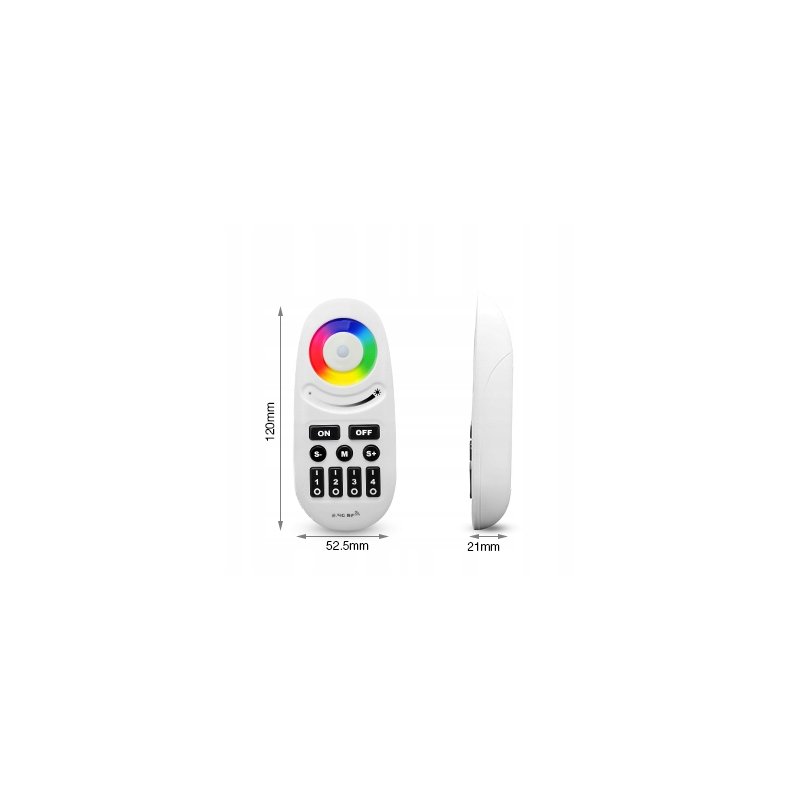 Milight FUT095 Pilot RGB RGBW 4 Strefowy Dotykowy