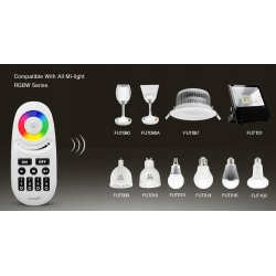 Milight FUT095 Pilot RGB RGBW 4 Strefowy Dotykowy