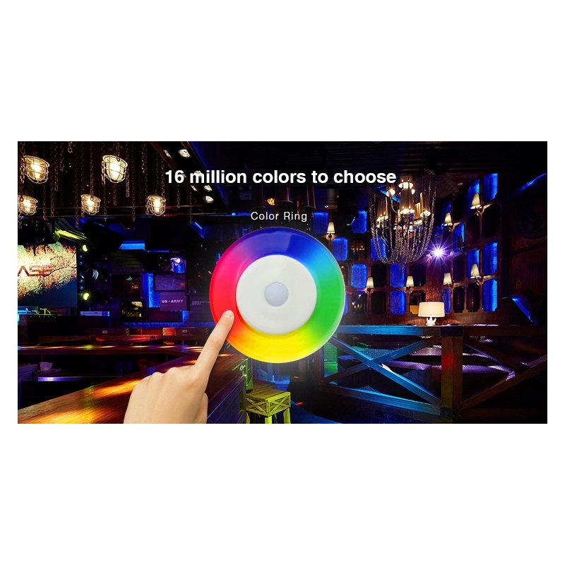 Milight FUT095 Pilot RGB RGBW 4 Strefowy Dotykowy
