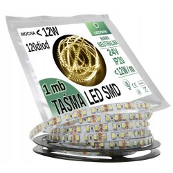 MOCNA Taśma LED PREMIUM 24V 600 IP20 NEUTRALNA 1m