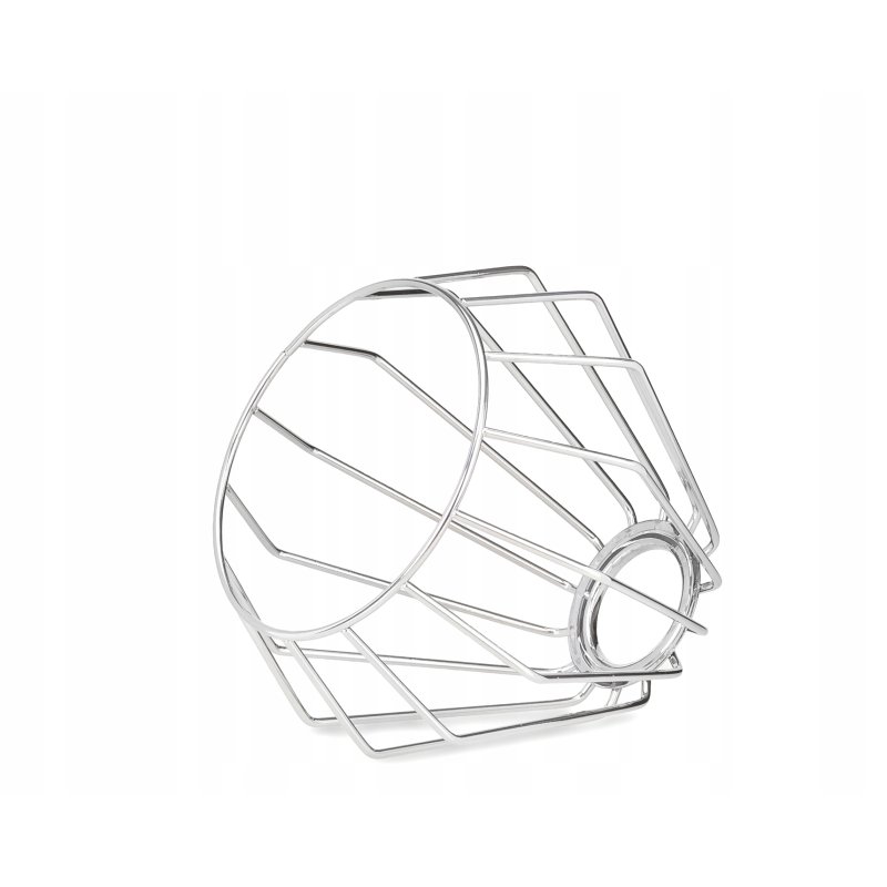 LAMPA KINKIET ścienny stały loft drut na E27 chrom