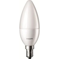 Żarówka LED E14 PHILIPS 5W  40W 470lm Barwa 2700K Świeczka Corepro Premium
