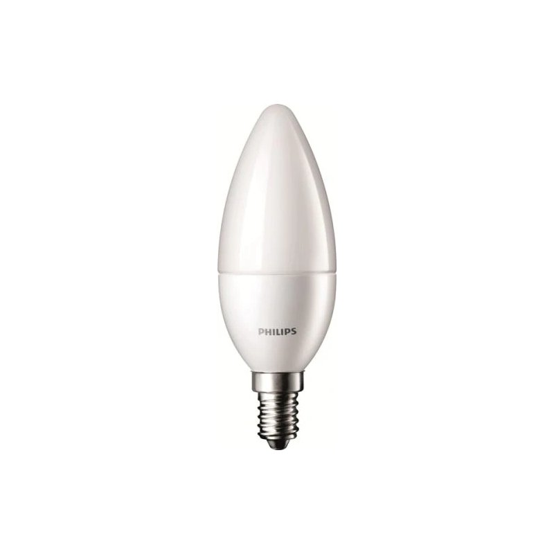 Żarówka LED E14 PHILIPS 5W  40W 470lm Barwa 2700K Świeczka Corepro Premium