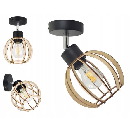 LAMPA KINKIET E27 ścienny...