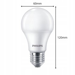 Żarówka LED E27 Philips CorePro mocna 13W  100W 2700K biała Ciepła