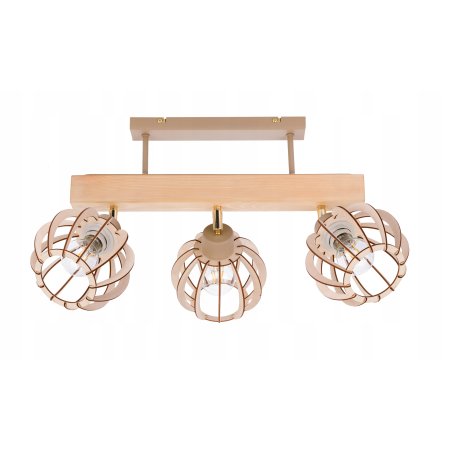 LAMPA drewniana belka...