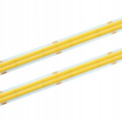 TAŚMA LED COB 24V super mocna 18w/m 1800 lm/m NEON linia DOUBLE zimny 1M