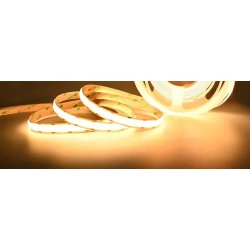 TAŚMA LED COB 24V super mocna 18w/m 1800 lm/m NEON linia DOUBLE ciepły 1M