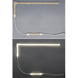 Złączka prosta ŁĄCZNIK hermetyczna IP67 do taśm LED COB 10mm 230V Hivolt