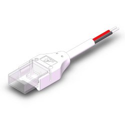 Złączka na kablu ŁĄCZNIK led-kab IP67 do taśm LED COB 10mm 230V Hivolt klik