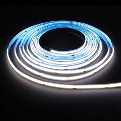 Taśma LED COB 480 diod na metr 12V Neon Zimny 5m linia światła LED PRO
