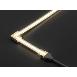 Złączka kątowa ŁĄCZNIK hermetyczna IP67 do taśm LED COB 10mm 230V Hivolt