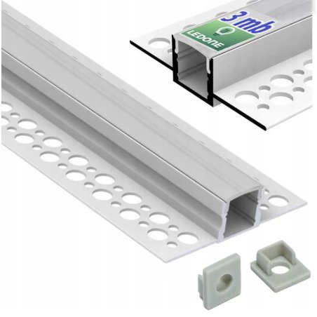 PROFIL ALU 12mm LED srebrny...
