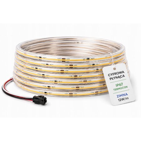 TAŚMA LED COB termo IP67...