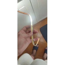 TAŚMA LED COB termo IP67 24V 360d Magic Pixel PŁYNĄCA WS2811 cyfrowa 10m CW
