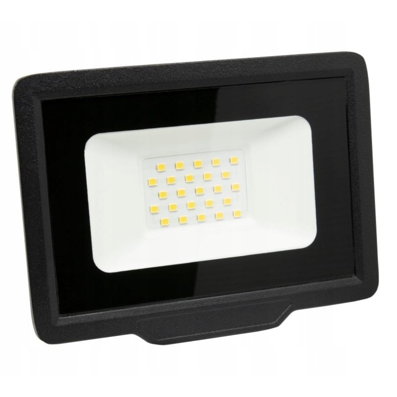 HALOGEN LED 20W NAŚWIETLACZ SLIM ZEWNĘTRZNY IP66 ROBOCZY BIAŁY neutralny