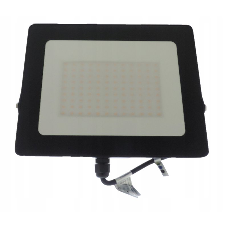 HALOGEN LED 100W NAŚWIETLACZ SLIM ZEWNĘTRZNY IP66 ROBOCZY biały zimny