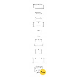 Żarówka E27 A60 LED 8W Filament biała ciepła OZDOBNA szklana mleczna