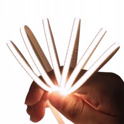 Taśma LED COB 12V 10W/mb Neon Neutralny 320diod linia światła 1m
