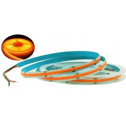 Taśma LED COB 12V 8mm 11W/m 480 d. linia neon barwa kolor POMARAŃCZOWA 1mb
