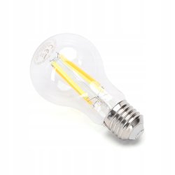Żarówka SMART inteligentna LED FILAMENT E27 A60 6W CCT na WiFi i WB