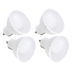 4 x Żarówka LED GU10 5W niemrugająca barwa CIEPŁA