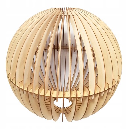 Klosz DREWNIANY do lamp na...