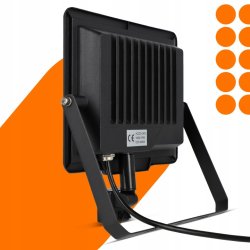 Naświetlacz halogen lampa LED 100W czujnikiem ruchu PIR Barwa NEUTRALNA sl