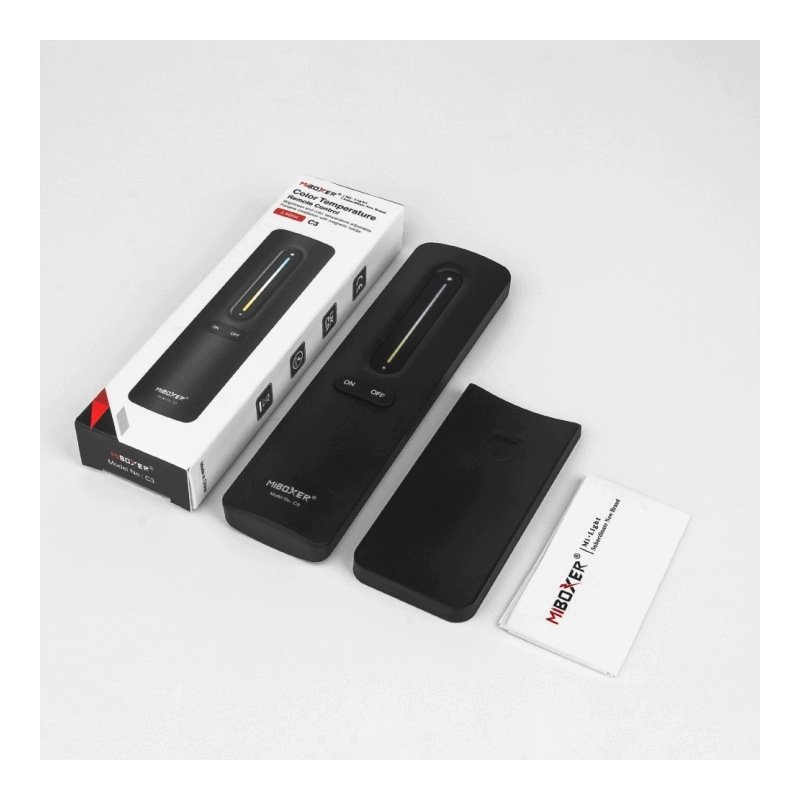 Pilot MiBoxer Milight C3 do sterowania oświetleniem CCT Ściemniacz 2.4G RF