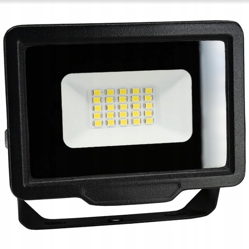 HALOGEN LED 20W NAŚWIETLACZ SLIM ZEWNĘTRZNY IP66 ROBOCZY BIAŁY zimny