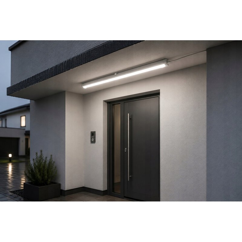 Lampa Sufitowa LED Do Garażu IP65 60W 120cm 9600lm 4000K Oprawa Hermetyczna
