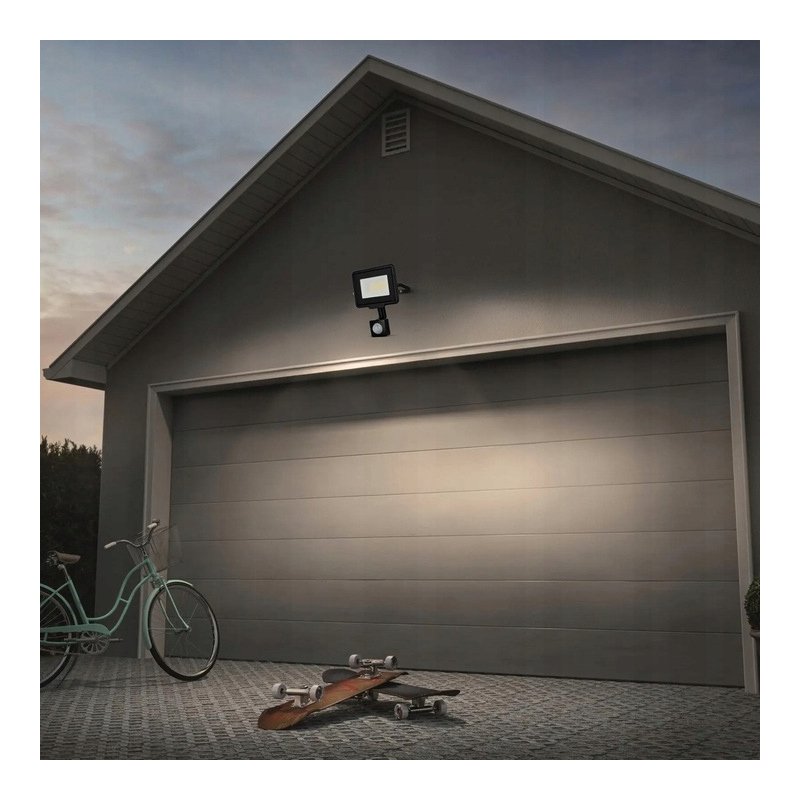 Naświetlacz halogen lampa robocza LED 30W z czujnikiem PIR NEUTRALNA sl