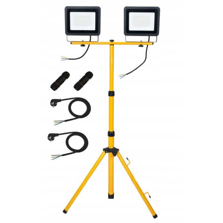 Naświetlacz halogen LED 2x...
