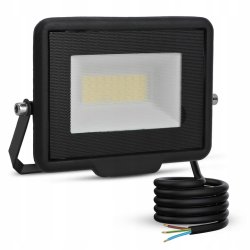 Naświetlacz halogen lampa robocza LED SLIM 30W Barwa NEUTRALNA sl