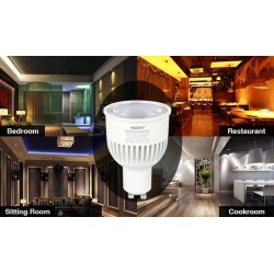 Żarówka INTELIGENTNA LED MiLight FUT107 GU10 6W CCT strefowa RF SMART