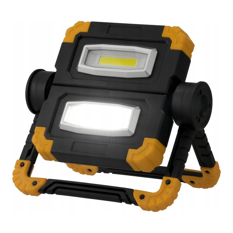 Naświetlacz halogen lampa LED 2x 10W Akumulatorowy