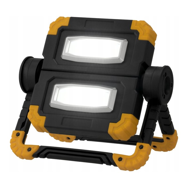 Naświetlacz halogen lampa LED 2x 10W Akumulatorowy