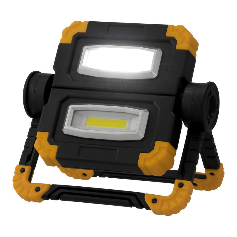 Naświetlacz halogen lampa LED 2x 10W Akumulatorowy