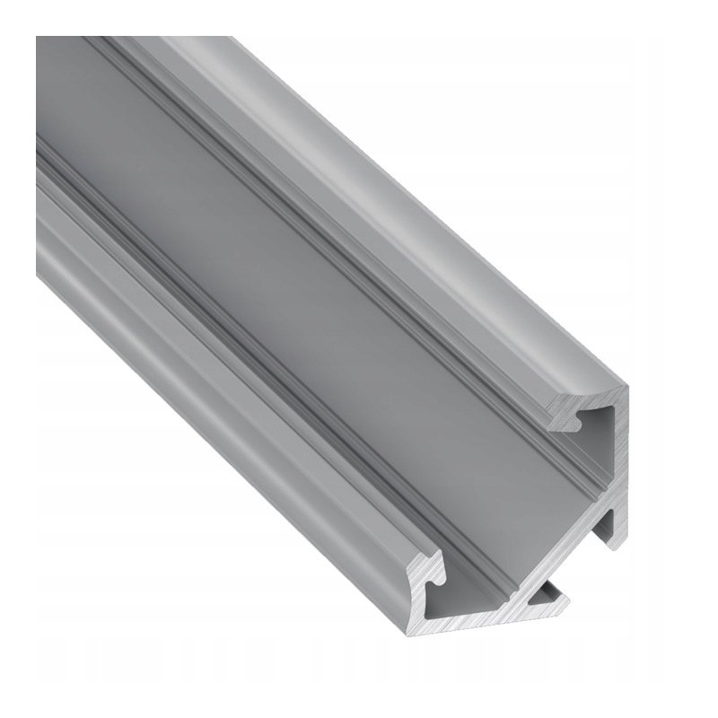 PROFIL ALUMINIOWY NAROŻNY typ C srebrny do taśm LED 3m