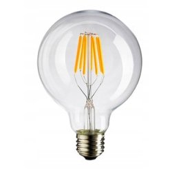 Żarówka E27 LED FILAMENT 8W zimna G95
