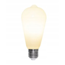 Żarówka E27 ST64 LED 12W Filament biała ciepła SZKLANA MLECZNA