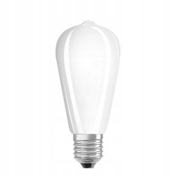 Żarówka E27 ST64 LED 12W Filament biała zimna SZKLANA MLECZNA