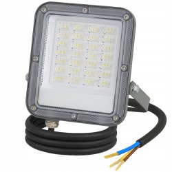 Halogen LED Naświetlacz Lampa 50W 4500lm Premium Reflektor Zewnętrzny 4000K