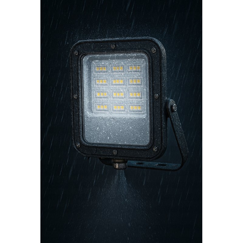 Halogen LED Naświetlacz Lampa 50W 4500lm Premium Reflektor Zewnętrzny 4000K